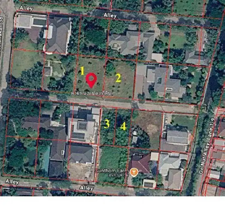 ที่ดิน หมู่บ้านเอื้อสุข พัฒนาการ 58 (ซอย 8) รูปที่ 1